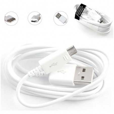 Samsung Cavo da Micro USB a USB da 1.2 Metri EP-DG925UW Per Linea Galaxy S6 / S7 Bianco | Bulk