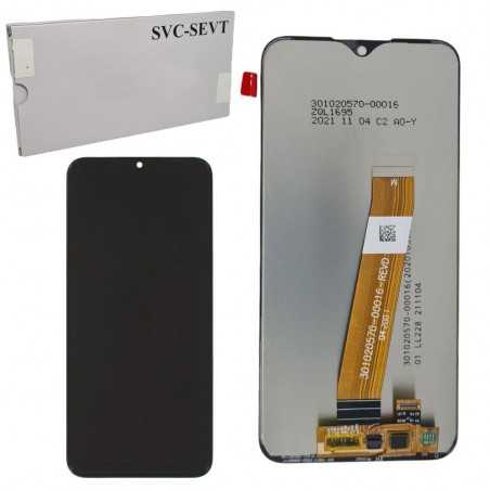 Samsung Service Pack Display Lcd Per Galaxy A01 SM-A015M | Nero