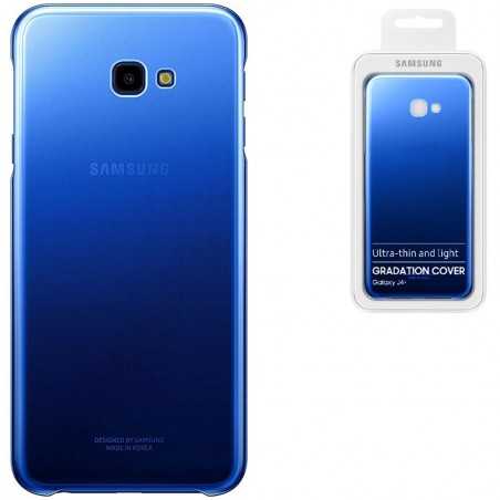 Samsung Gradation Cover EF-AJ415CL for Galaxy j4 + Blue