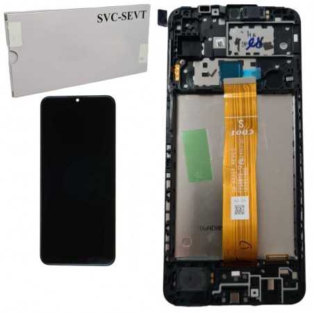 Samsung Service Pack Display LCD + Frame Per Galaxy A12 2021 A127 - M12 M127 | FLAT SM-A032F REV0.0 CDOT S