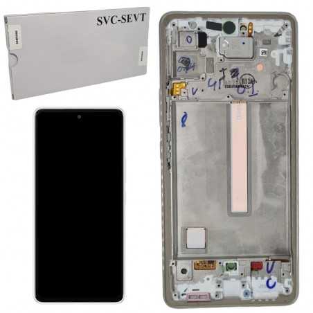 Samsung Service Pack Display LCD + Frame Per Galaxy A536 A53 5G | White