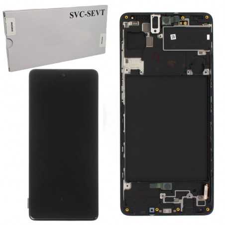 Samsung Service Pack Lcd for Galaxy A715 A71 Black
