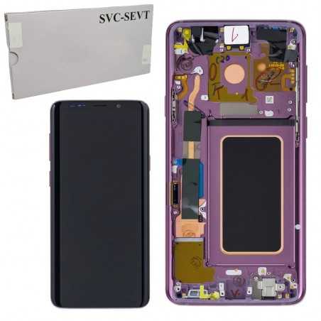 Samsung Service Pack Display LCD + Frame Per Galaxy G955 S8+ Plus | Purple Viola