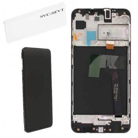 Samsung Service Pack Lcd + Frame Per Galaxy M105 M10 | Nero