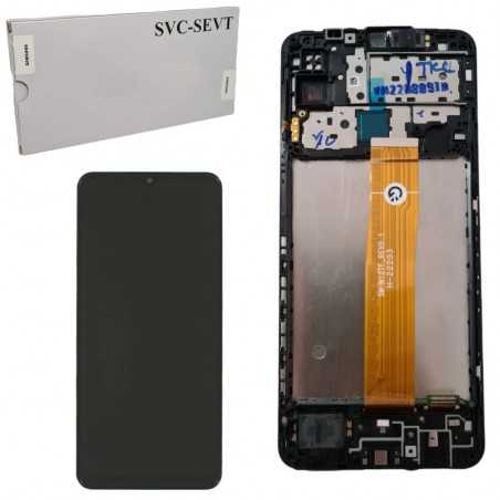 Samsung SERVICE PACK Display LCD ORIGINALE + Frame Per Galaxy M12 2021 SM-M127 | FLAT M127