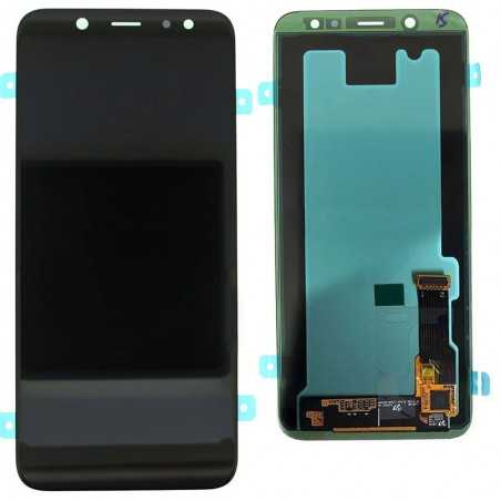 Samsung SERVICE PACK Display LCD ORIGINALE Per Galaxy A600 A6 2018 / J600 J6 2018 | Nero