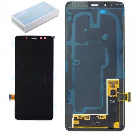 Samsung Service Pack Lcd for Galaxy A730 A8 + Plus Black