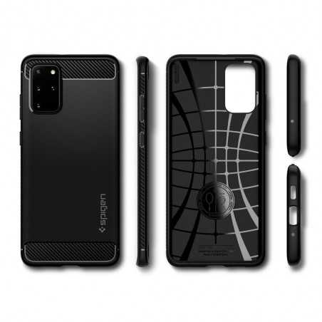 SPIGEN Armor Cover for Galaxy S20 PLUS Case With Black Matte Finish