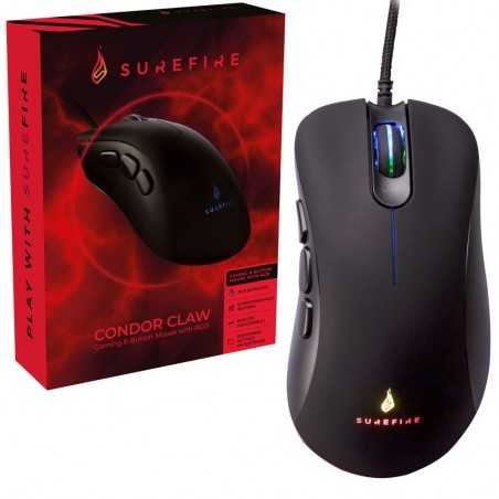 SureFire Condor Claw Gaming 8 Button Mouse RGB
