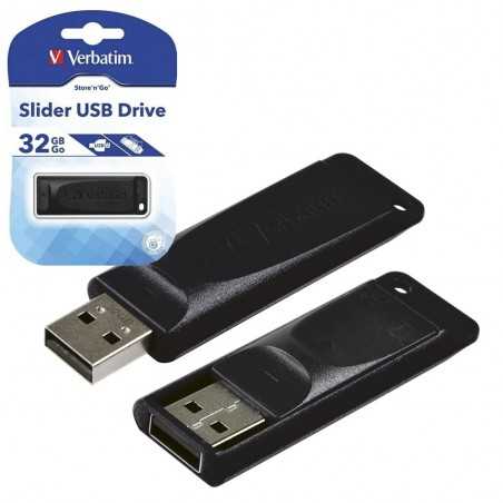 Verbatim Pen Drive Usb 2.0 Store N'Go 32gb Black