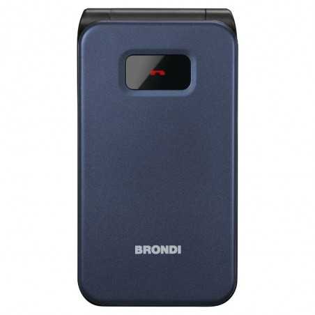 BRONDI INTREPID 4G Telefono Dual Sim con apertura a Flip | Dark Blue 