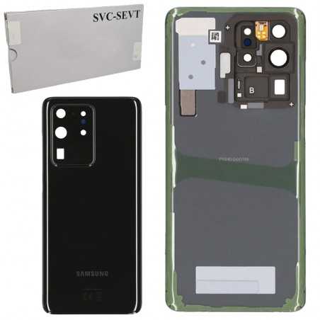 Samsung Back Cover Originale Service Pack per Galaxy S20ULTRA G988B | Cosmic Black