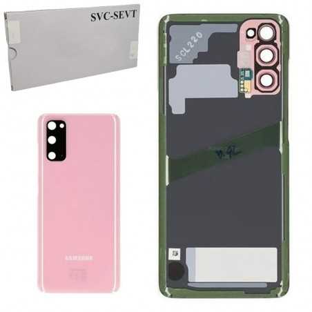 Samsung Back Cover Originale Service Pack per Galaxy S20 G980F - G981F | Cloud Pink