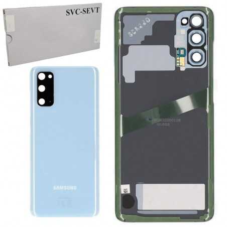 Samsung Back Cover Originale Service Pack per Galaxy S20 G980F - G981F | Cloud Blue