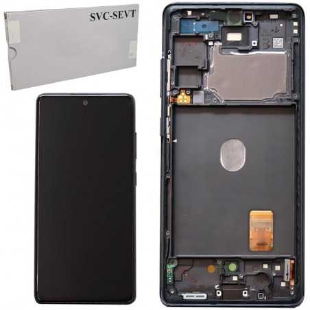 Samsung Service Pack Lcd + Frame Per Galaxy S20 FE G781 5G | Cloud Navy Blue