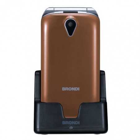 BRONDI Amico Mio 4G Telefono cellulare | Bronze Metal