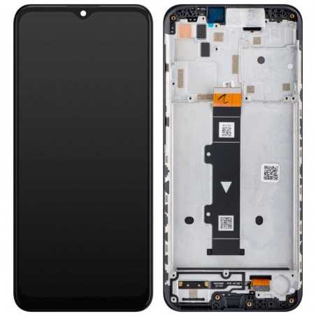 MOTOROLA SERVICE PACK DISPLAY LCD ORIGINALE + FRAME PER MOTO G10 | XT2127-2