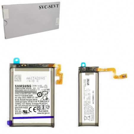 Samsung Service Pack Batteria EB-BF700ABY + EB-BF701ABY Originale per Galaxy Z FLIP SM-F700F 