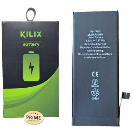 KILIX PRIME Batteria Compatibile per Apple iPhone 8 MAGGIORATA - 2220mAh