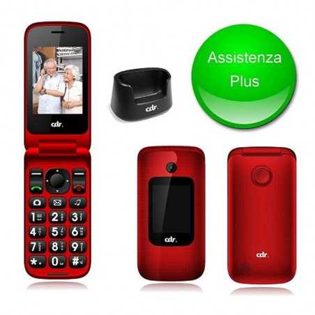 CDR Cellulare GSM Quad Band MC105R Dual Sim | Red