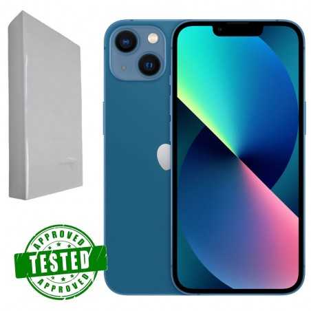 IPHONE 13 256 GB BLUE - PRE OWNED GRADE A/A+ (SCATOLA + CAVO LIGHTNING USB-C) - 12 MESI DI GARANZIA