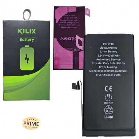 KILIX PRIME Batteria Compatibile per Apple iPhone 13 MAGGIORATA - 3560mAh