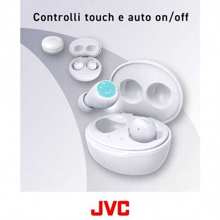 JVC HA-Z66T-W-E Cuffie Intrauricolari Bluetooth True Wireless Auricolare Gumy Mini Bianco