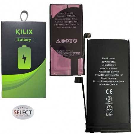 KILIX SELECT Batteria Compatibile per Apple iPhone 12 Mini A2176 A2398 A2400 A2399 |TI Chip - 2227mAh