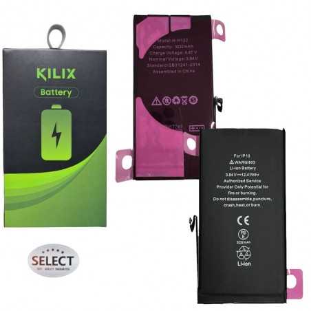 KILIX SELECT Batteria Compatibile per Apple iPhone 13 A2633 A2482 A2631 A2634 A2635 | TI Chip - 3227 mAh