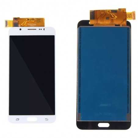 LCD TFT + Touch Compatibile Per Galaxy J7 2016 J710 Bianco