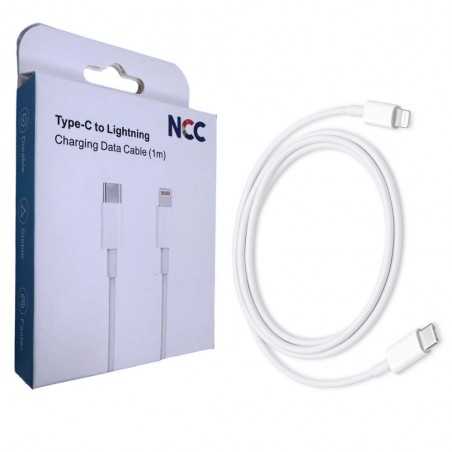 NCC Cavo da USB-C a LIGHTNING 27W Compatibile Per Apple iPhone MM0A3Z / MQGJ2ZM | 1 MT