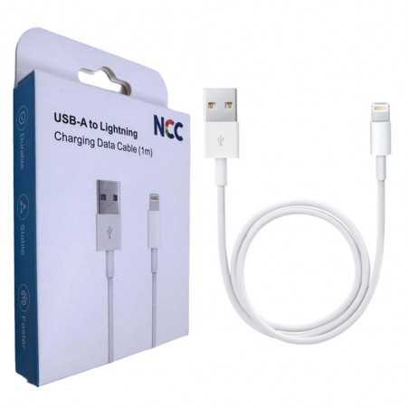 NCC Cavo da USB-A a Lightning Compatibile Per Apple iPhone MQUE2ZM/A | 1MT