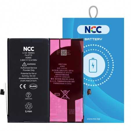 NCC Batteria Compatibile per Apple iPhone 13 A2633 A2482 A2631 A2634 A2635 | ZY Taiwan Chip