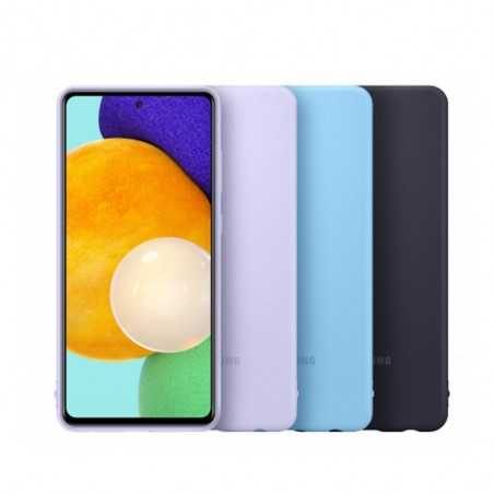 Samsung Silicone Cover EF-PA725T Per Galaxy A72 A725F | Nero | Blue | Viola Bulk