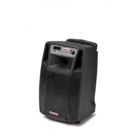 AUDIODESIGN PRO Partybox 10W/L + 2 Microfono Wireless e Telecomando Speaker Bluetooth max/RMS 300/100