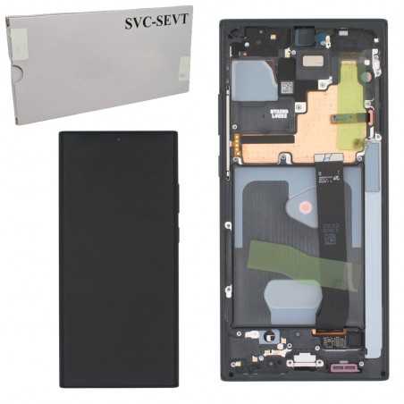 Samsung Service Pack Display LCD + Frame Per Galaxy Note 20 Ultra 5G SM-N985 N986 | Nero