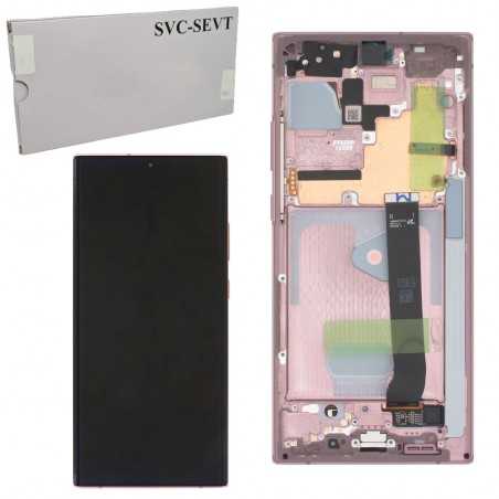 Samsung Service Pack Display LCD + Frame Per Galaxy Note 20 Ultra 5G SM-N986 N986 NO CAM | Bronze