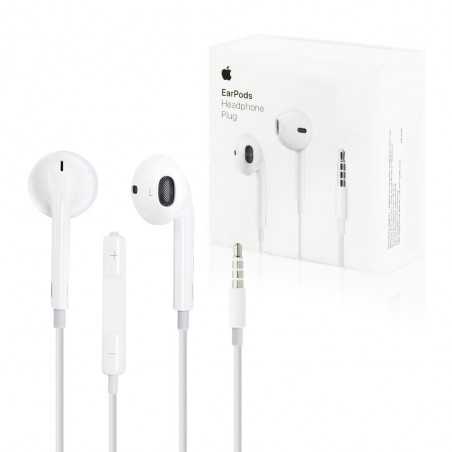 Apple Auricolari EarPods MWU53ZM/A con telecomando e microfono (Connettore Jack 3.5")