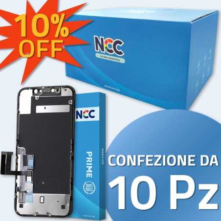 LCD DISPLAY NCC PRIME INCELL COF 1:1 FHD Per Apple iPhone 11 | IC INTERCAMBIABILE Confezione da 10 pz clone