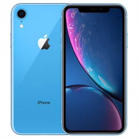 IPHONE XR 64 GB BLUE - PRE OWNED GRADE A/A+ (SCATOLA + CAVO LIGHTNING USB-C) - 12 MESI DI GARANZIA