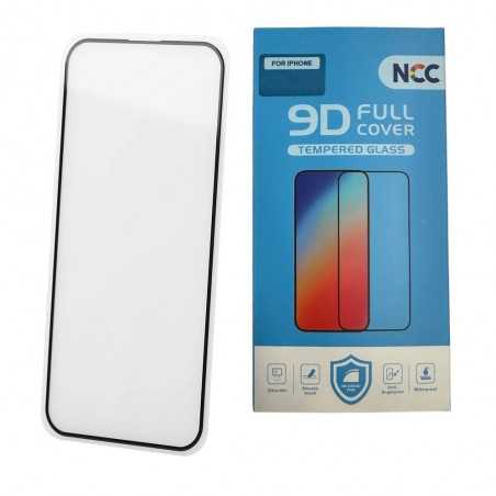 NCC Pellicola 9D Vetro Temperato HD Full Glue Bordo ad Arco Grande per Apple iPhone 16 Pro Max