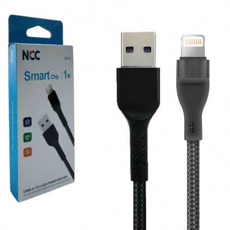 NCC Cavo di ricarica USB-A a Lightning intrecciato Woven | 1M D111L 