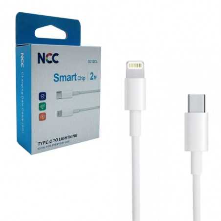 NCC AP Type-C to Lightning Charging Data Cable 2m (with Packing) MOQ:100PCS