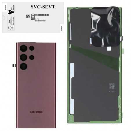 Samsung Back Cover Originale Service Pack per Galaxy S22 S901B | Phantom Black