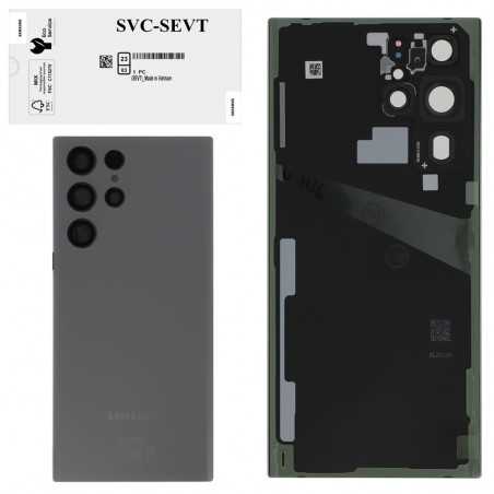 Samsung Back Cover Originale Service Pack per Galaxy S22 Ultra S908B | Graphite