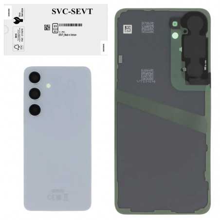 Samsung Back Cover Originale Service Pack per Galaxy S24 SM-S921B | Onyx Black 