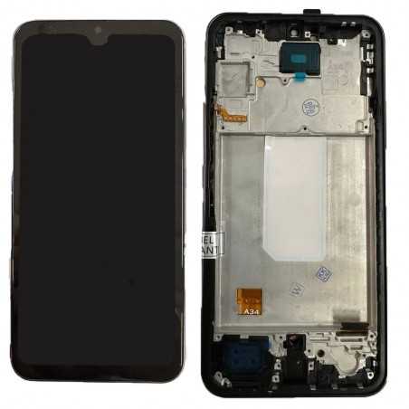 Display LCD OLED + Frame Per Samsung Galaxy A34 5G A346 