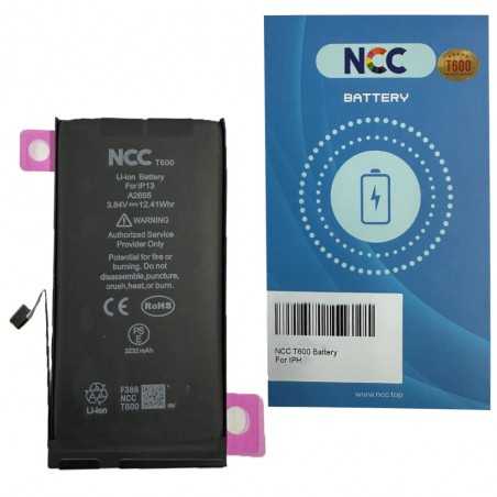 NCC T600 Batteria Compatibile per Apple iPhone 13 A2633 A2634 A2635 | TI Chip - 3227 mAh