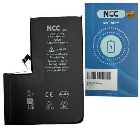 NCC T600 Batteria Compatibile per Apple iPhone 14 Pro Max | TI Chip