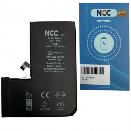 NCC T600 Batteria Compatibile per Apple iPhone 14 Pro | TI Chip